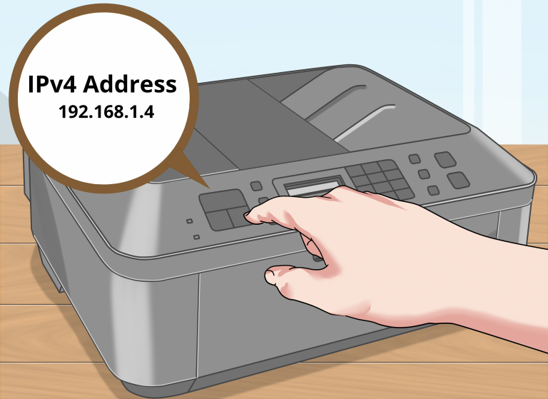 find a printers IP Address