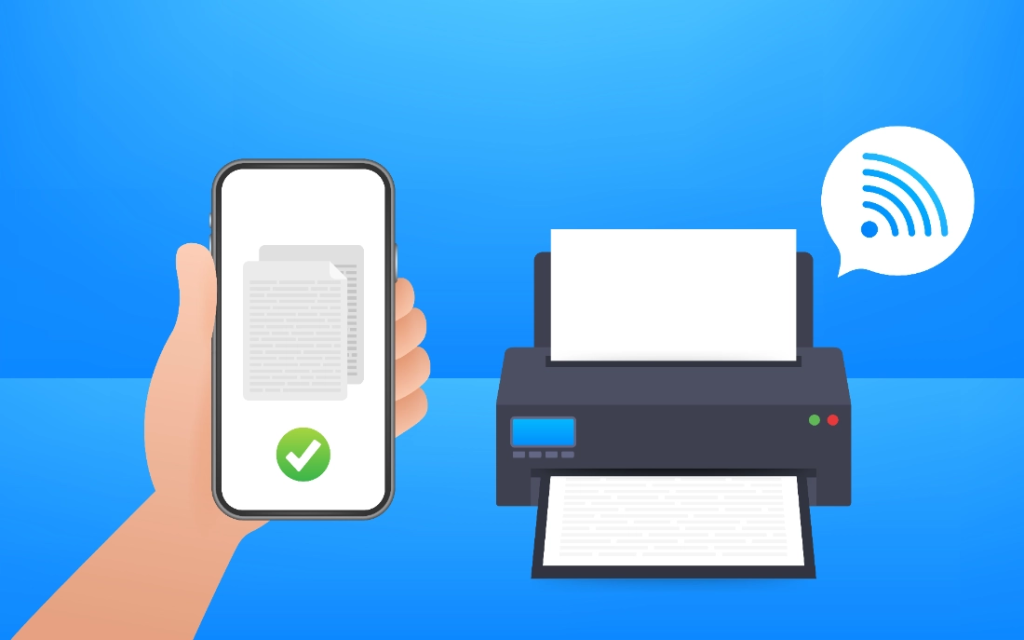 how to find printers on iPhone